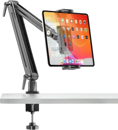Portable Monitor Stand Desk Mount, Heavy-Duty Clamp, 360° Swivel, View more