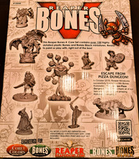 Reaper Bones Miniatures: Kickstarter 5 Core set - 144 minis!