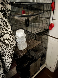 3 tier small animal cage 