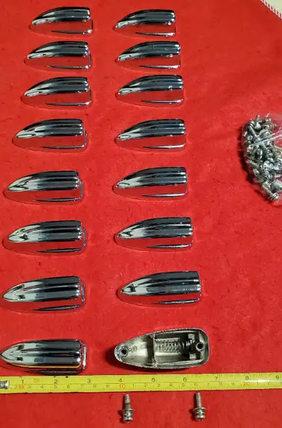 8pc Vtg Bass Drum Lugs Set MIJ Fits Several Models - Mint Clean, View more