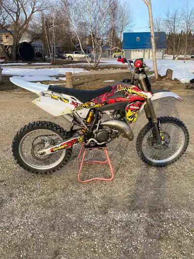 2006 Husqvarna CR 125 for sale. Rebuilt engine from dealership April 2025 New crank, and top end New...