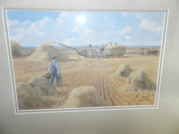 Signed Print, Harvesters Lunch by Isabel Levesque, Number 186/19