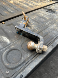 8” drop hitch with 2 5/16 ball