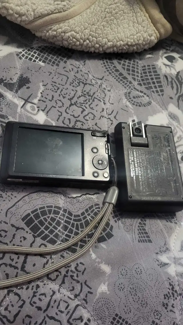 Camera and a charger