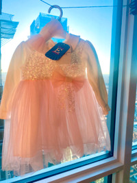 Baby / toddler pink tulle dress