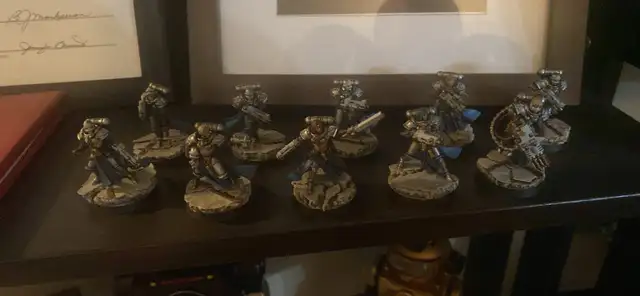 Warhammer 40k Sisters of Battle Squad Pro Painted 