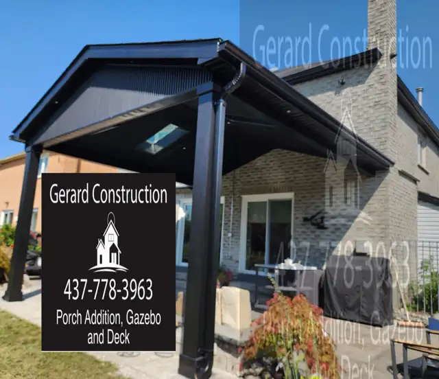 GAZEBO , DECK, FENCE, CARPORT, PERGOLA in Decks & Fences in Mississauga / Peel Region - Image 2