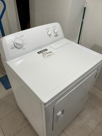 Whirlpool Dryer and Kenmore Washing machine.