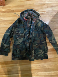 Mens Hunting jacket with vest and pants