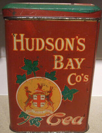 Wanted to buy OLD Hudson Bay Hamper Crocks Advertising Displays