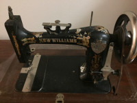Antique New Williams Treadle Sewing Machine from late 1800's