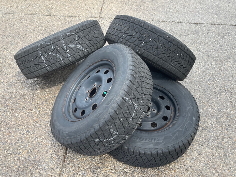 Winter Tires and Rims 245 70 R17” | Tires & Rims | Calgary | Free local ...