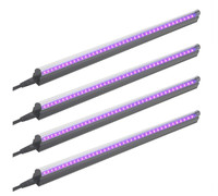 Led Black Light Bar 4 Pack, 18W 4ft x 4 bars = 16ft total