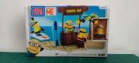 Megabloks Despicable Me Beach Day figure pack new
