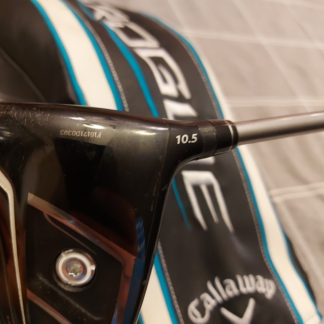 Callaway Rogue Driver RH 10.5 in Golf in Edmonton - Image 3