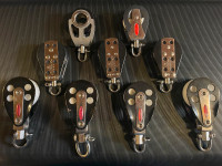 ASSORTED BLOCKS (all single swivels with shackle)