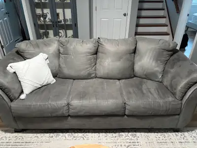microfibre sofa and love seat , View more