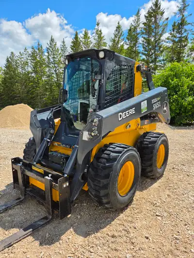 2023 John Deere 332G Skid Steer Private sale - no taxes 164 Hours 100 horsepower Standard Flow $89 0...