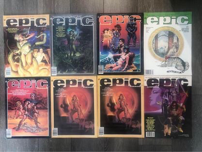 Epic Illustrated Marvel Magazines from 1981 - 83 - 15$ Each in Magazines in Ottawa