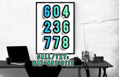 Luxurious 604/778/236 Vancouver Vip Phone Numbers, View more