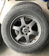 ENKEI ST6 GUNMETAL Truck Rims (4)