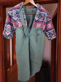 Claire Bell Green Winter Outwear Snow Suit