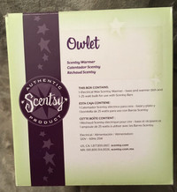 Retired/Discontinued New OWLET Scentsy Wax Warmer & Free Bar