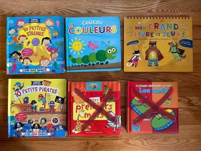 LIVRE ENFANT pour apprendre en s’amusant (prix dans description), View more