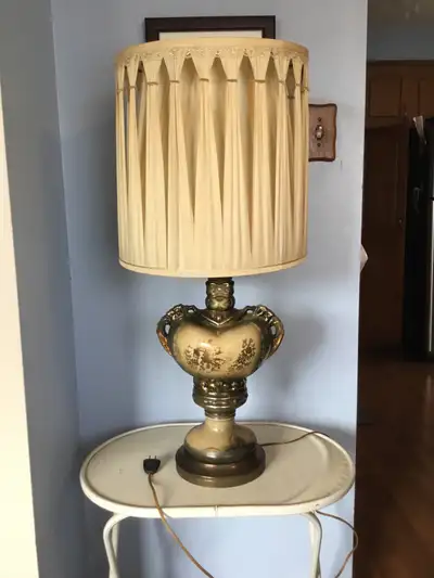 Vintage Porcelain Table Lamp, View more
