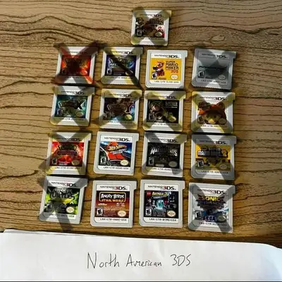 Nintendo 3DS/DS Games - Mario/Lego/Angry Birds + More, View more