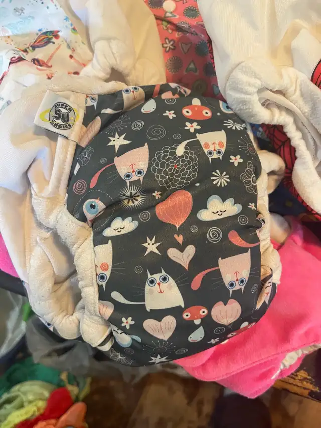 Pocket cloth diaper lot and inserts in Bathing & Changing in Ottawa - Image 5