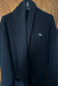 Lacoste 100% Cotton Robe/Robe de chambre Lacoste