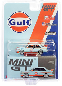 Mini GT-BMW E30 M3 Gulf (1/64)