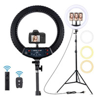 18" EOTO LED Dimmable Selfie Makeup RingLight w/Tripod Stand NEW