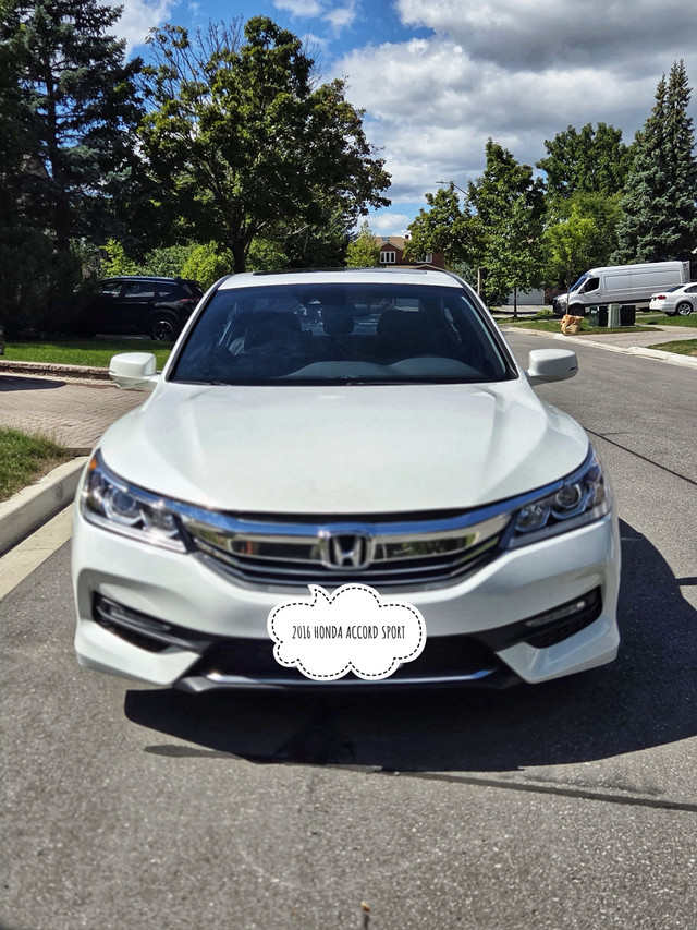 2016 Honda Accord Sport in Cars & Trucks in Markham / York Region - Image 2