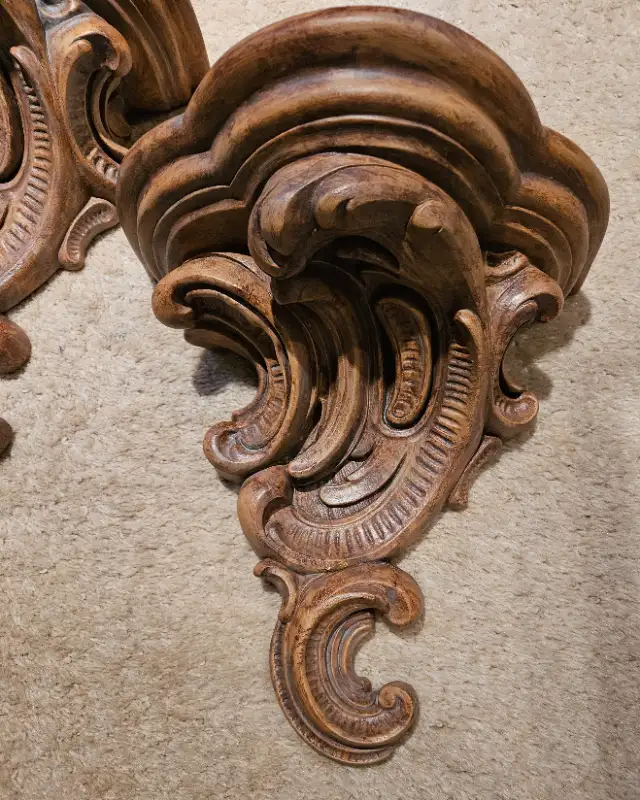 VTG WALL SHELF DESIGN in Home Décor & Accents in City of Toronto - Image 5