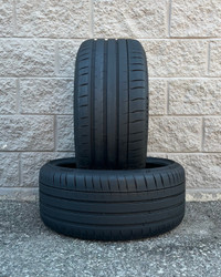 (99%) 2x 255/30ZR20 Michelin Pilot Sport 4S Summers