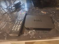 MAG 322 W1 IPTV Box + in Built WiFi + HDMI Cable + Remote