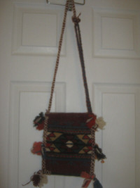 Handmade South American wool bag