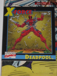 X-Force#1 1st Deadpool card! still sealed! comic book