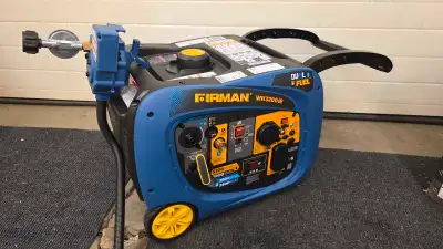 Feature(s) Dual-fuel design uses gas or propane for versatility. Quiet-running engine emits only 58...