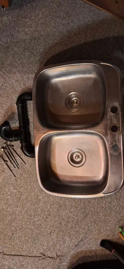 lavabo de cuisine double , View more