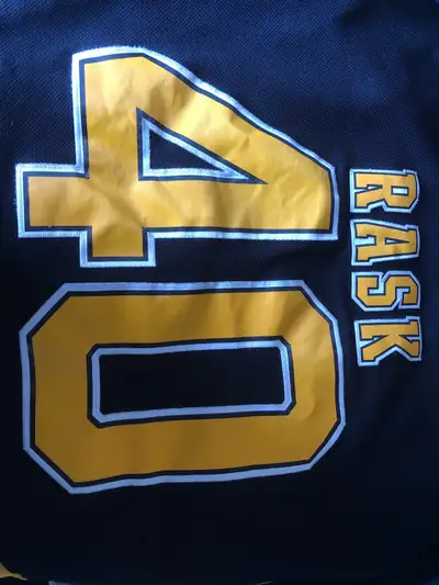 2 jerseys One Tuuka Rask Other no name $50 obo for both