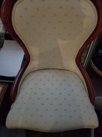 2 Slipper Chairs (no stains or tears in material)