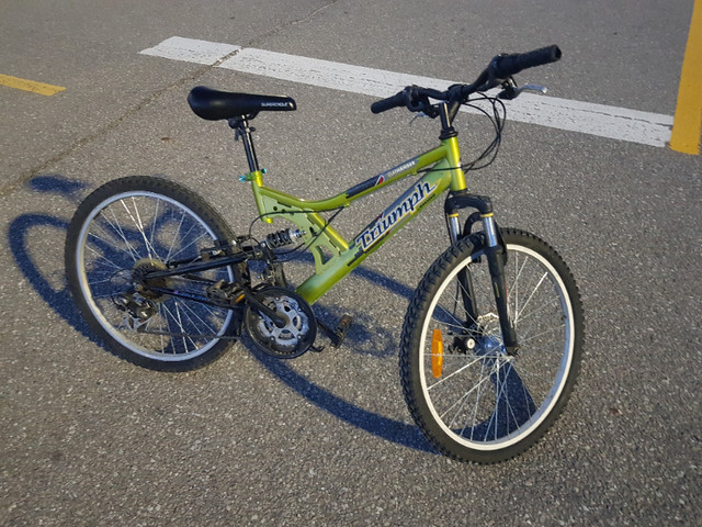 MOUNTAIN BICYCLE 24 inch ,disc brake dual suspension in Mountain in Mississauga / Peel Region - Image 4