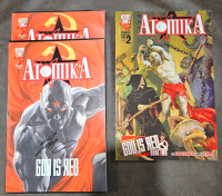 Atomika: God is Red Volumes 1 and 2 Graphic Novels