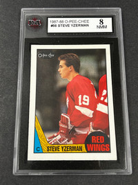 Steve Yzerman 1987-88 Card KSA 8!