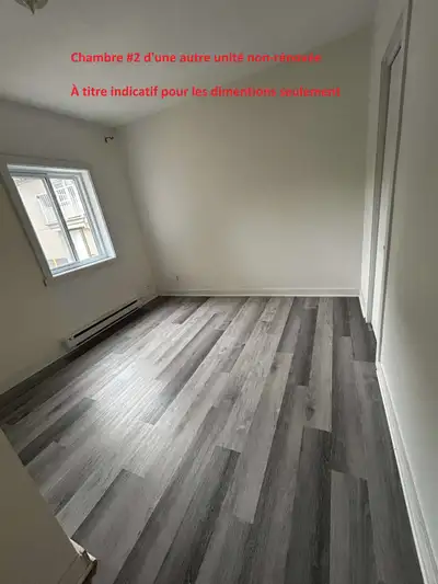 4 ½ rénové – Disponible 1er juillet