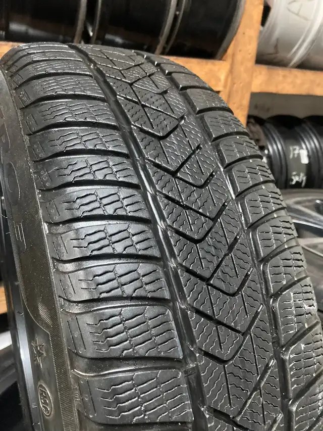225/60R18 BMW X3 OEM USED RUNFLAT WINTER WHEELS 5x112 PIRELLI85% in Tires & Rims in City of Toronto - Image 7