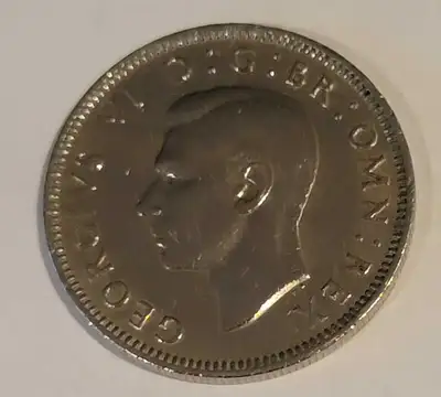 One Shilling, 1948 UK, Circulated., View more